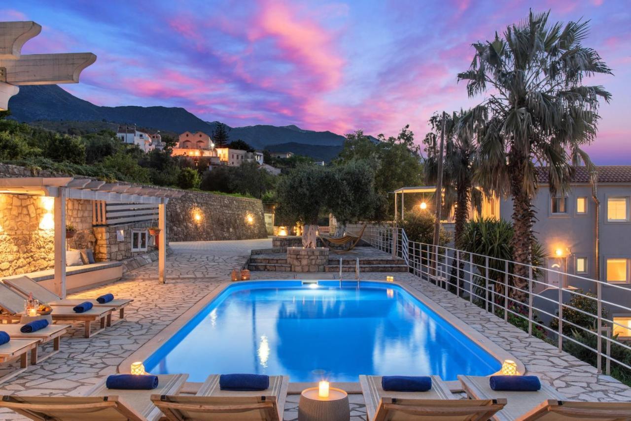 Villa Chrysallis With Heated Pool Georgioupoli Exterior foto