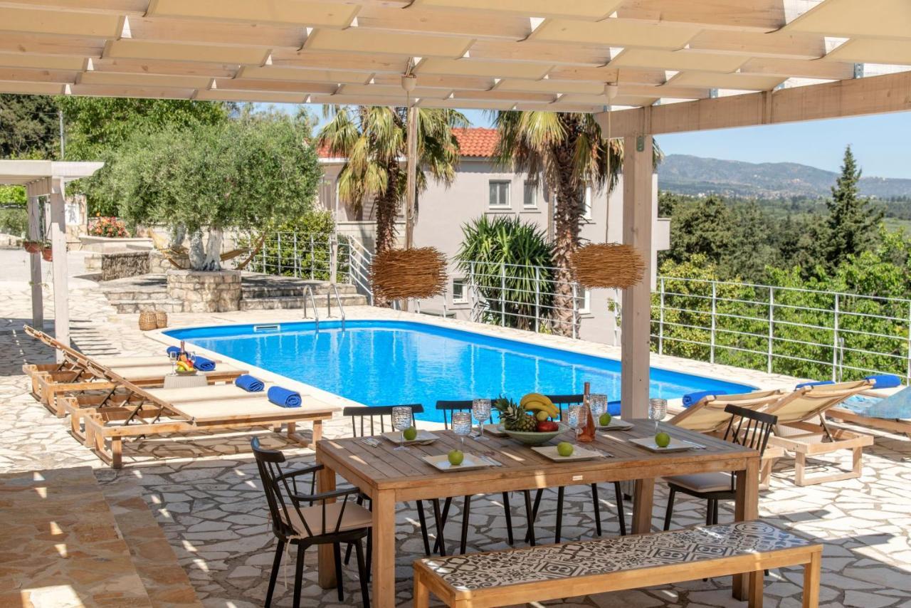 Villa Chrysallis With Heated Pool Georgioupoli Exterior foto