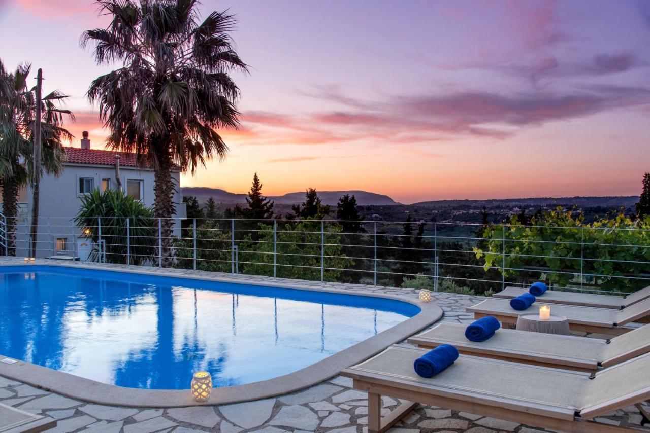 Villa Chrysallis With Heated Pool Georgioupoli Exterior foto