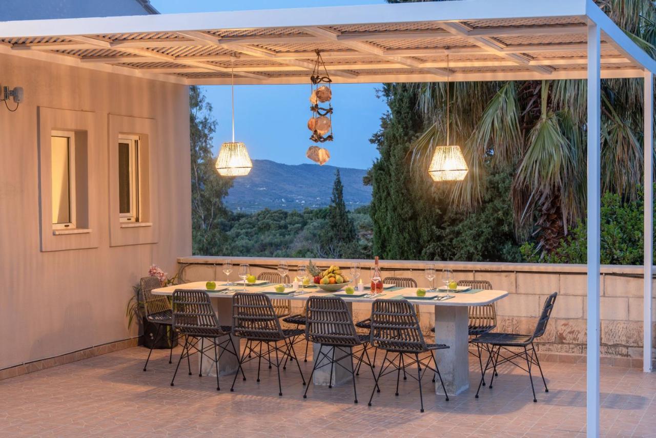 Villa Chrysallis With Heated Pool Georgioupoli Exterior foto